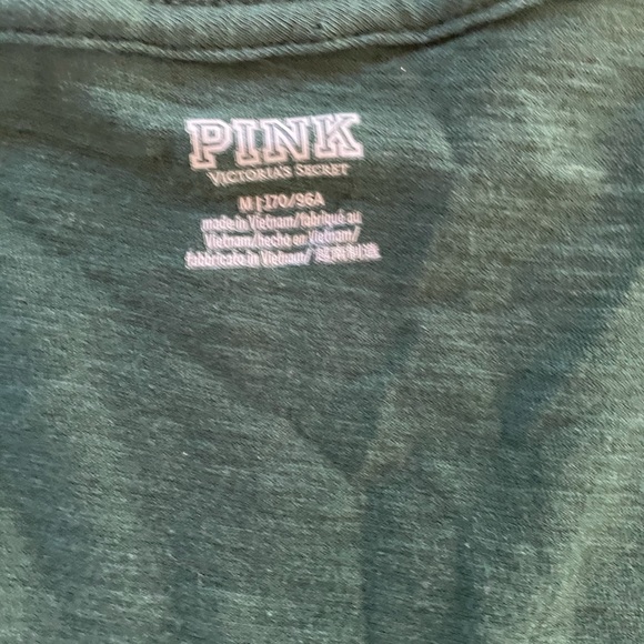 Victoria Secret Pink Cute V Neck T-Shirt - Picture 3 of 5